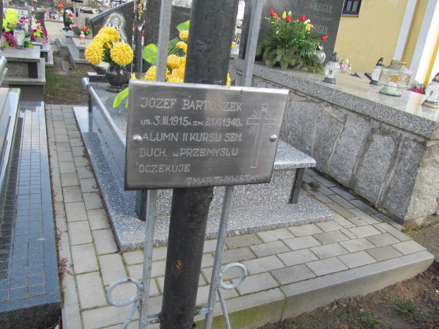 Grób Józef Bartoszek