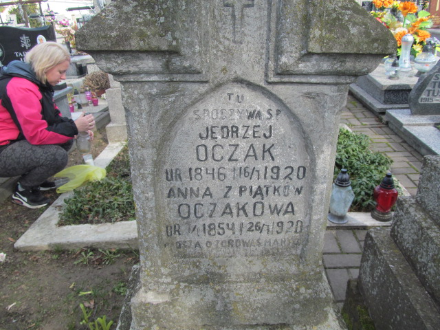 Anna Oczak 1854 Gorzyce - Grobonet - Wyszukiwarka osób pochowanych