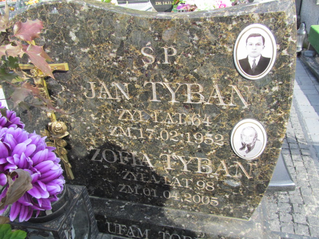 Zofia Tyban 1907 Gorzyce - Grobonet - Wyszukiwarka osób pochowanych