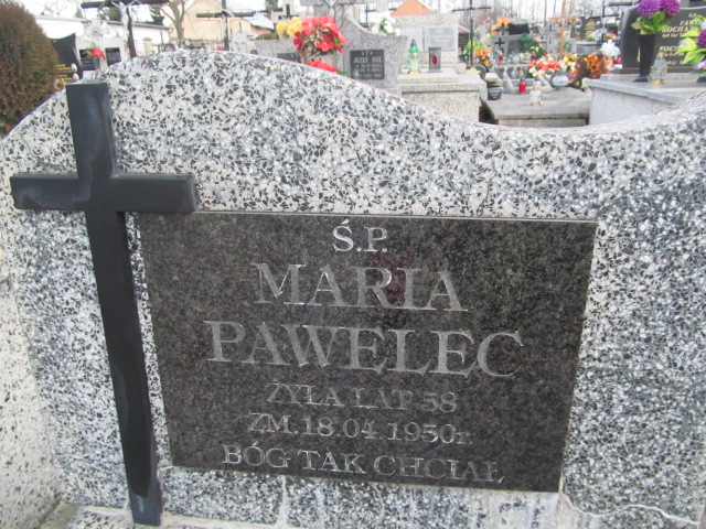 Grób Maria Pawelec