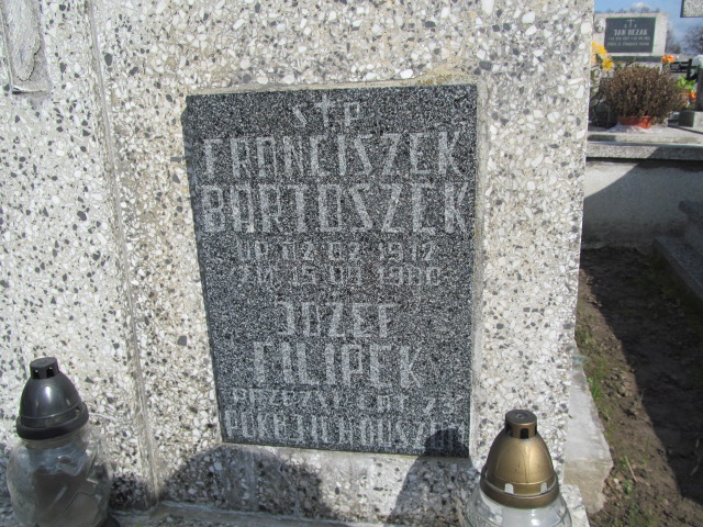 Franciszek Bartoszek 1912 Gorzyce - Grobonet - Wyszukiwarka osób pochowanych