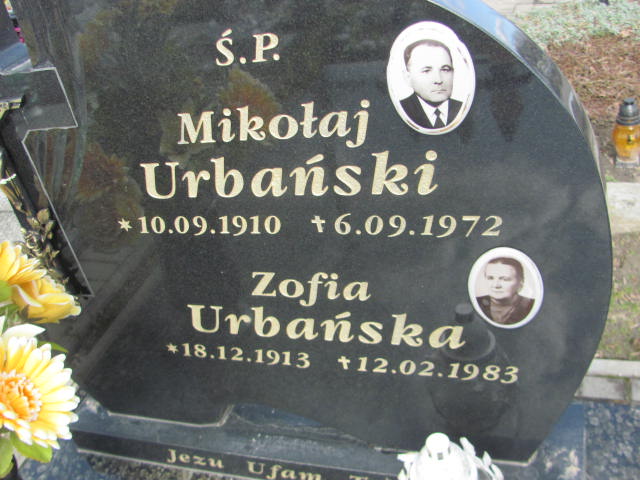 Mikołaj Urbański 1910 Gorzyce - Grobonet - Wyszukiwarka osób pochowanych