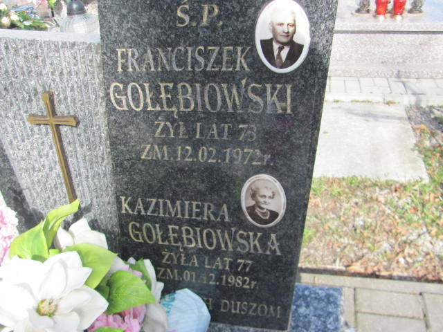 Franciszek Gołębiowski Gorzyce - Grobonet - Wyszukiwarka osób pochowanych