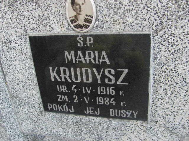 Maria Krudysz 1916 Gorzyce - Grobonet - Wyszukiwarka osób pochowanych