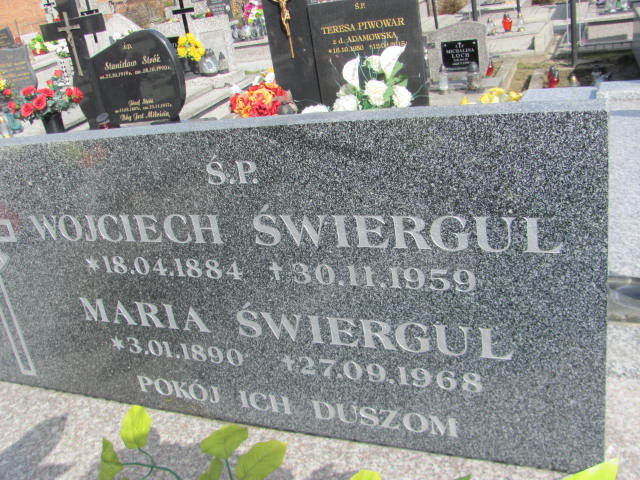 Grób Wojciech Świergul