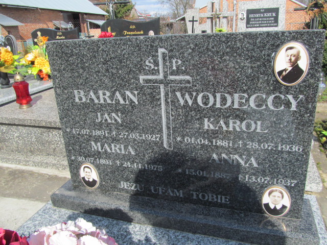 Karol Wodecki 1881 Gorzyce - Grobonet - Wyszukiwarka osób pochowanych