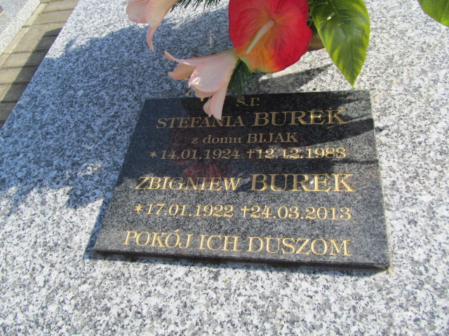 Stefania Burek 1924 Gorzyce - Grobonet - Wyszukiwarka osób pochowanych