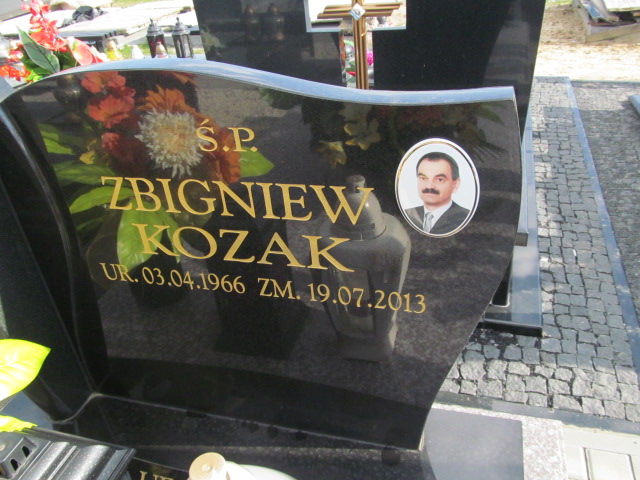 Zbigniew Andrzej Kozak 1966 Gorzyce - Grobonet - Wyszukiwarka osób pochowanych